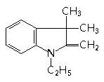 1-Ethyl-3,3-dimethyl-2-methylideneindole