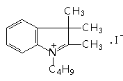 1-Butyl-2,3,3-trimethyl-3H-indol-1-ium,iodide